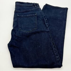 Fashion Nova Women’s Midnight Blue Straight Jeans Classic Style-Size 15